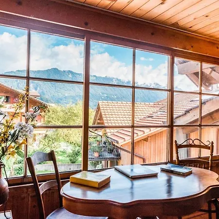 Simple And Rustic - In Historic House Wilderswil