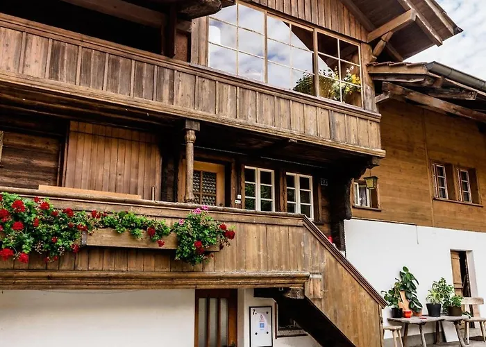 Simple And Rustic - In Historic House Wilderswil